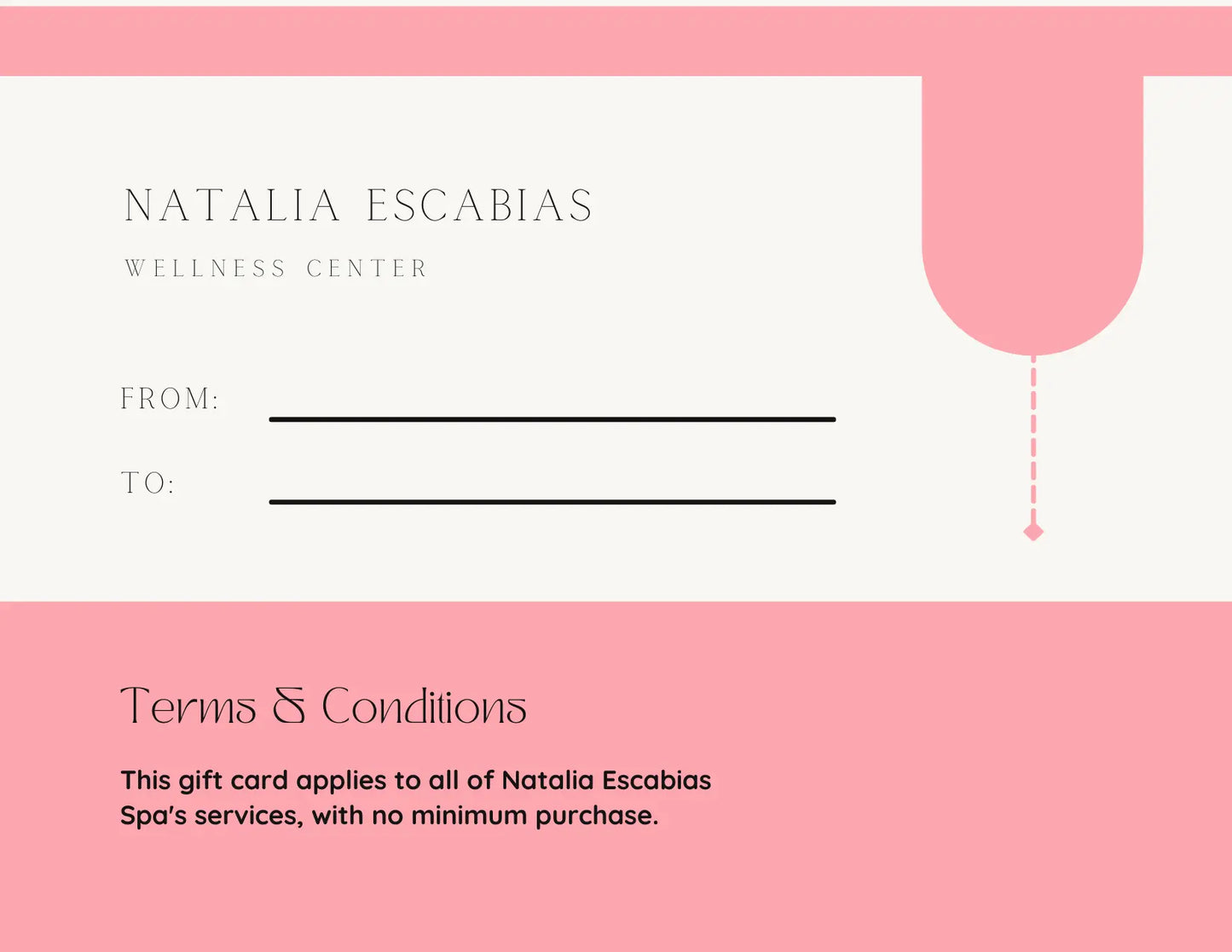 Natalia Escabias GIft Card Natalia Escabias