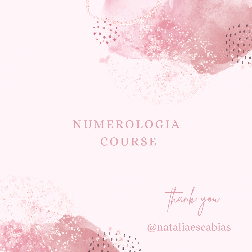 Numerologia Course